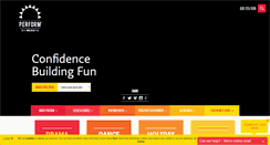 Desktop Screenshot of perform.org.uk