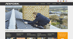 Desktop Screenshot of perform.dk