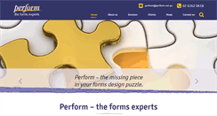 Desktop Screenshot of perform.net.au